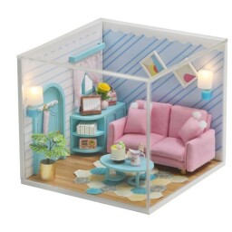 Miniatura domečku Slunný obývací pokoj